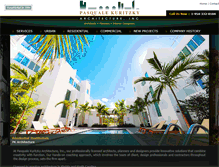 Tablet Screenshot of pkarchitecture.com